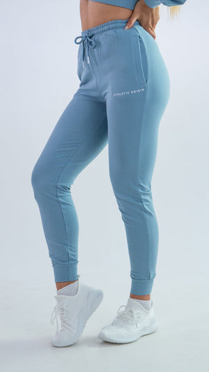 Sky blue joggers womens hot sale